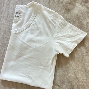 Vintage La Vie Tee  - Vintage White